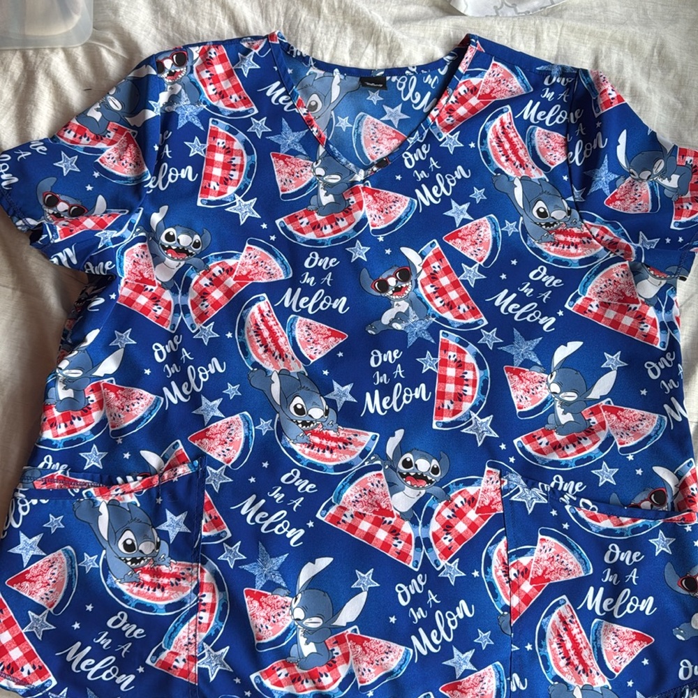 Disney women’s scrub top